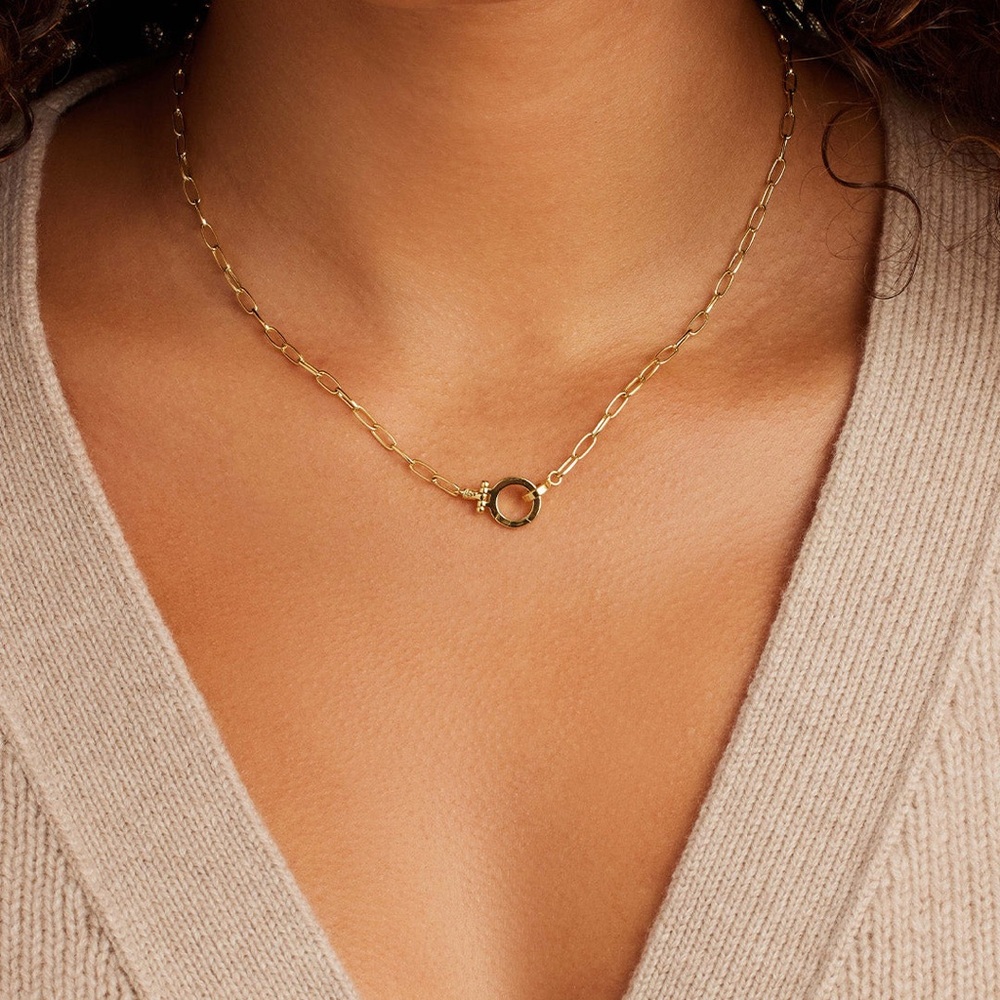 Gorjana Gold Link Parker Necklace